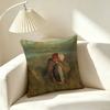 I-Ineffable Husbands Crowley Aziraphale  Square Double-Sided printed Pillow Case Bedroom Bedside Pillow Sofa Cushion Cover