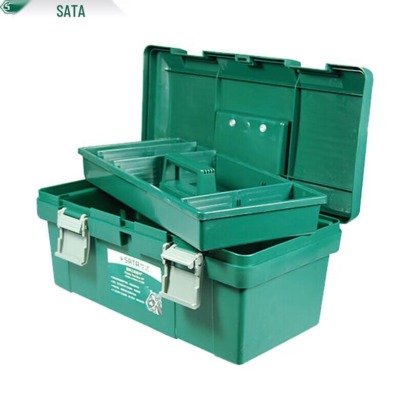 SATA 18-inch Plastic Toolbox