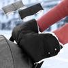 Stroller Hand Muff Fur Fleece Windproof Pushchair Gloves Anti-Freeze Winter Warm Pram Gloves Hand Cover Baby Stroller Accessorie