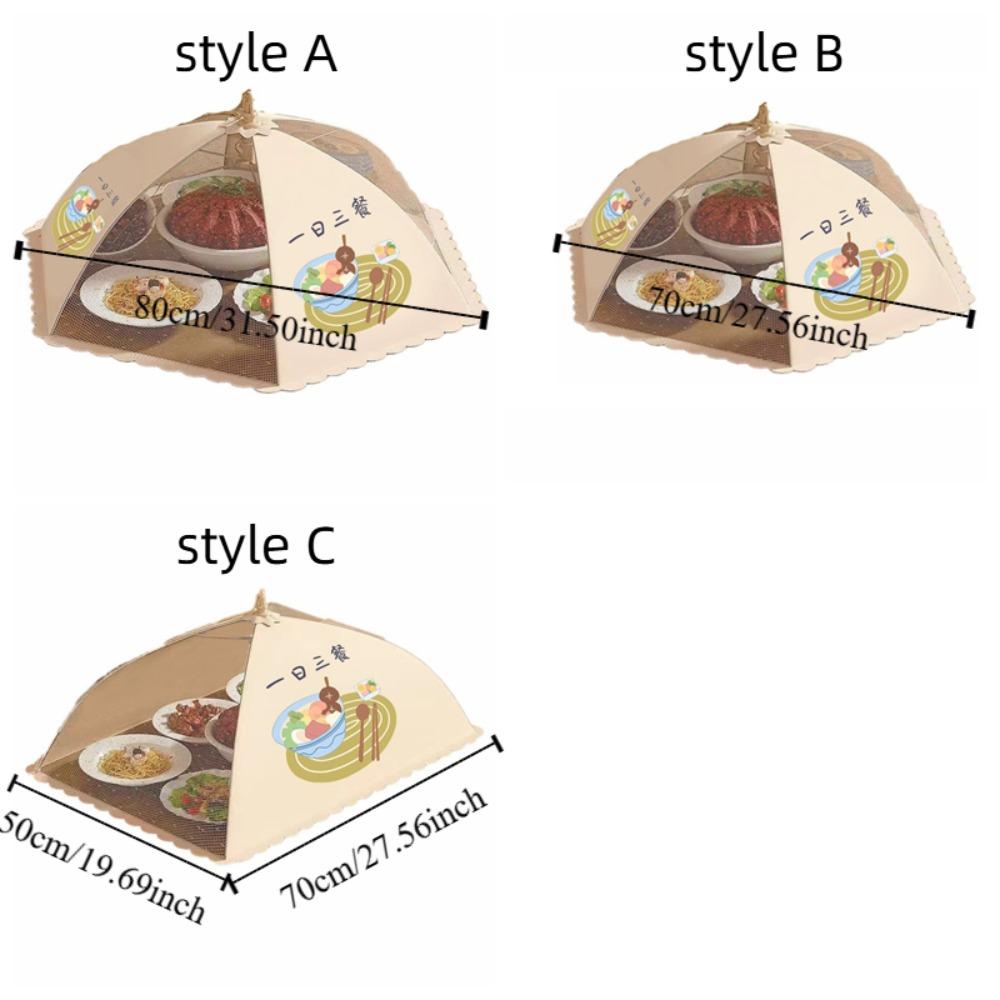 Dustproof Anti-fly Cover Convenient Food Leftovers Cover Durable Rice Cover  Kitchen