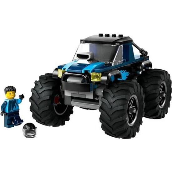 LEGO City Blue Monster Truck Toy Block Educational Gift Boys Girls Children 5 Years 6 7 8 Vehicle Car Miniature 60402