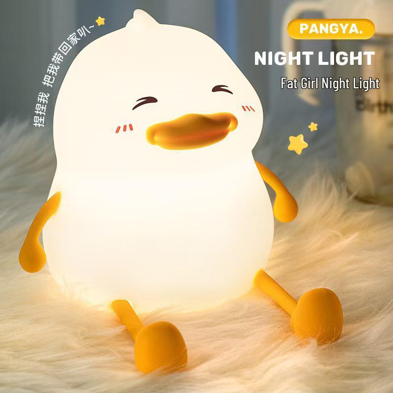 Silicone Pat Light: Holiday Party Table Lamp & Nightlight Ornament