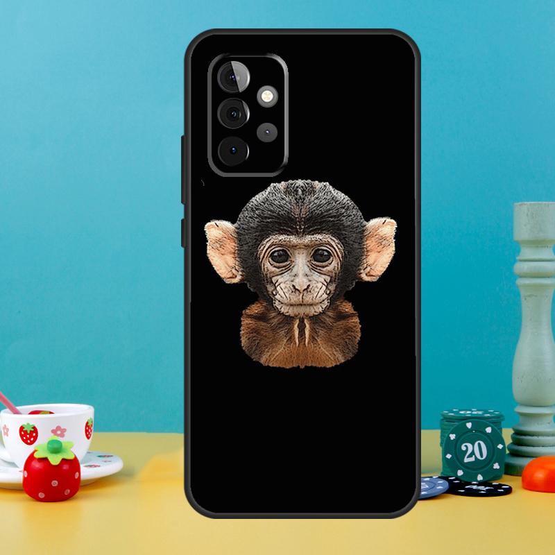 Monkey Gorilla Ape Baby Case For Samsung Galaxy A35 A26 A16 A05 A55 A15 A32 A12 A22 A52 A54 A34 A14 A56 A36 A13 A53