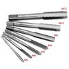 M3-M12 8/6 Pieces Metric Hand Tap Collection HSS Right-handed Tapping Drill Thread Punching Wrench Hand Tools Male To Make Thread In Steel