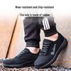 Li Shen Men's Lightweight Breathable Non-slip Safety Work Shoes
