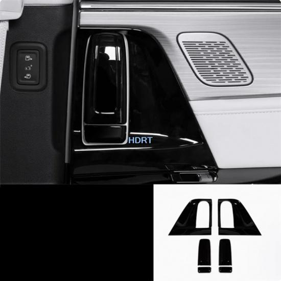 Car Styling Black Interior Sticker Gear Shift Window Control Panel Air Vent Outlet Cover For Buick GL8 Avenir Luxury PHEV 2024 +