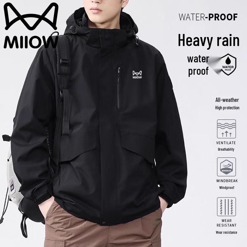 

Mao Ren Men s Outdoor Windproof Jacket L