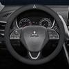 Auto Wildleder Kohlefaser Leder Lenkradabdeckung für Mitsubishi Outlander Pajero Asx Lancer EX Evolution L200 Triton RALLIART