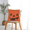 Kawaii Pumpkin Face Halloween Square Pillow Cases  Cushion Cover Awesome Decorative Throw Pillow Case Cover for Home 45*45cm