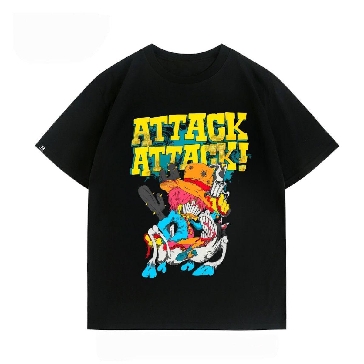 

Metalcore/Electrocore Band s Print Crab Pattern Short-sleeved T-shirt From Ohio 2XL