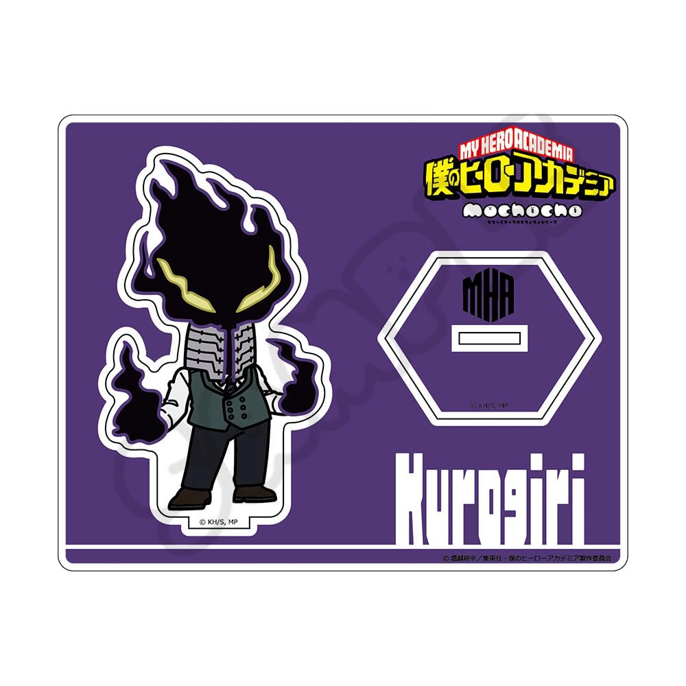 TV Anime Hero MOG 7th Edition Acrylic Stand  My Academia  [Kurogiri] Everyone s Mochocho!