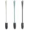 Silicone Bottle Cleaning Brush with Long Handle Soft Bristles Narrow Collar Scrub Brush Glassware Baby Bottles Cleaning Tool