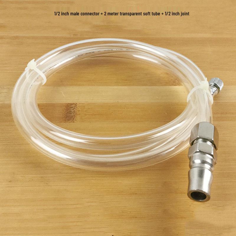 Airbrush Compressor Hose with 1/4 To 1/8 Adapter for Spray Gun Quick Connect