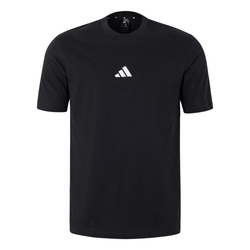 adidas Essentials T-Shirt Asia Sizing Black White Men s JY8562 M