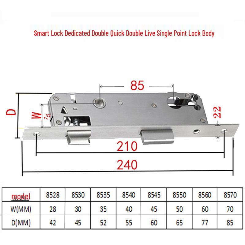 Mehrsprachiges Smart-Fingerabdruck-Türschloss mit Graffiti-Design