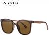 New Sunglasses TR6304Fashionable large-frame sunglasses with UV protection and high-definition nylon lenses