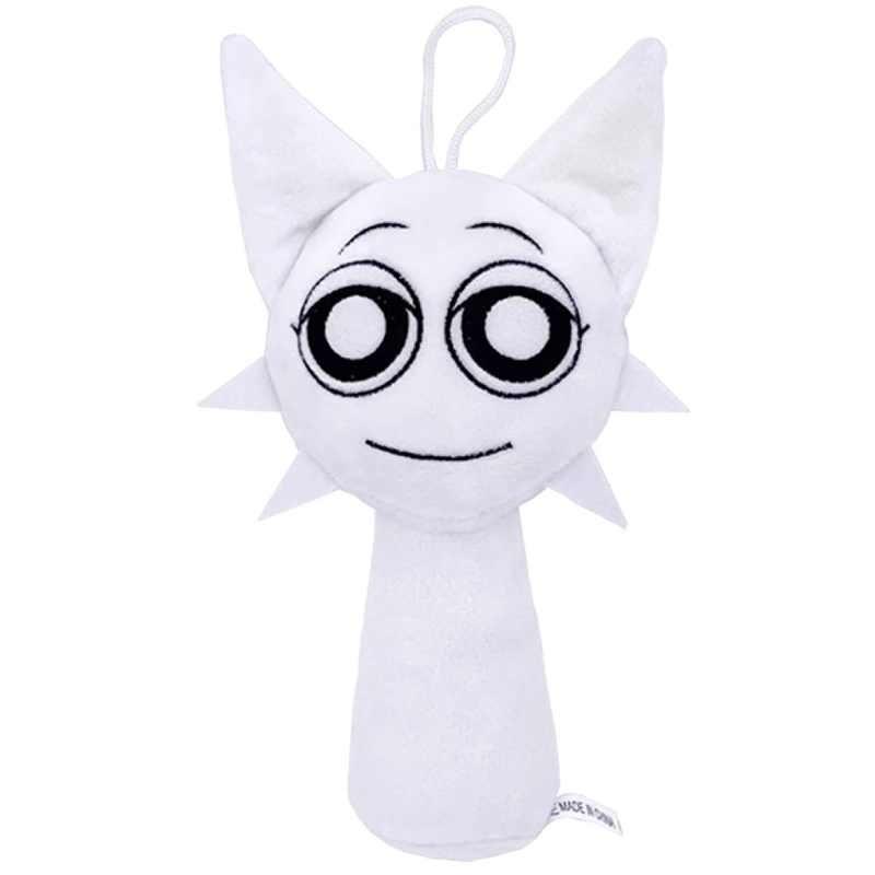 

Игрушка-плюш Incredibox Sprunki, мультяшная мягкая кукла, игровые аксессуары, украшение White