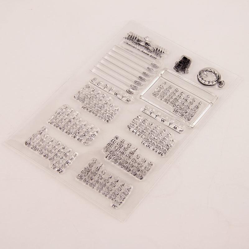 New TPR Clear Transparent Stamps Seal For DIY Scrapbooking Photo Album WA New TPR Clear Transparent Stamps Seal For DIY Scrapbooking Photo Album WA
