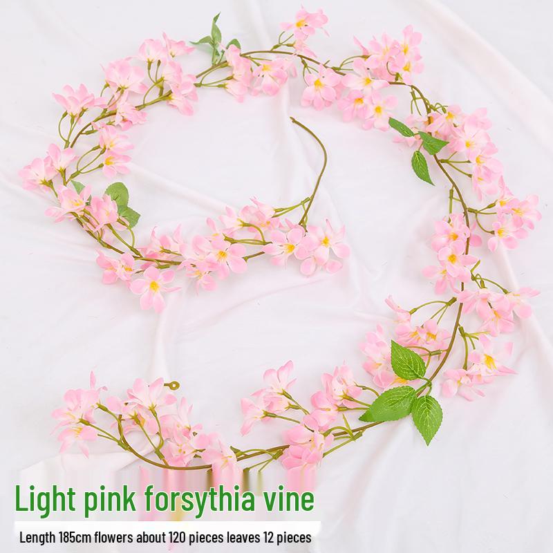 Настенное украшение  Форзиция Орхидея Лиана  - Искусственные Цветы и Зелень для Декора Гостиной