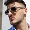 Vintage Square Sunglasses for Men Steampunk Sunglasses Retro Women Punk Style Fashion Glasses Retro Shades