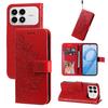 For Motorola Moto G17 Power 4G/Motorola Moto G17 4G Leather Case Wallet Stand Solid Color Anti Drop