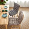 Ergonomic Office Chair Cushion with Integrated Back Support - Featuring a Casual Pattern, Thick And Comfortable Seat Padding