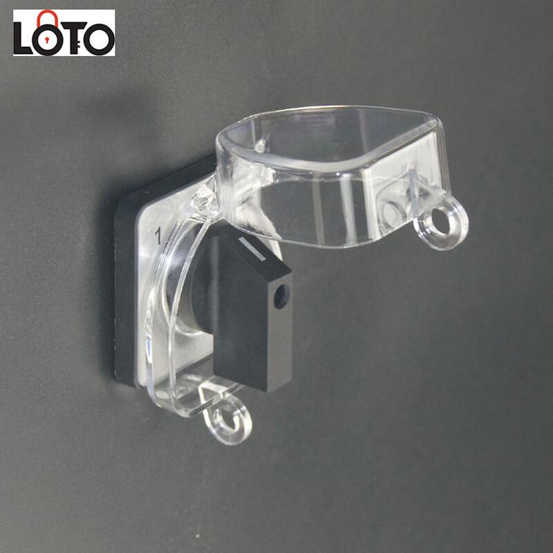 LOTO Transparent Emergency Stop Button Lockout Cover
