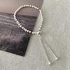 925 Silver Beads Bracelets for Women Men Adjustable Simple Design Elegant Metal Bangle Trendy Party Jewelry Gifts
