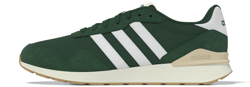 Adidas Run 60s OMT69 College Sand Size Cm 4.0 Sneakers, Green/Footwear White/Crystal (JS1003), 26.0