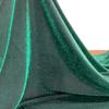 1meter Dark Green Color Bright Silk Fabric Peacock Green Color Star Sparkle Fabric for Halloween Christmas Decor