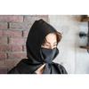 Clear Stone MEN cosplay Halloween black ninja Japanese style mens costume disguise