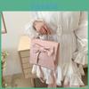 Fashionable Butterfly Knot Shoulder Bag Trendy Street Style Pu Material Versatile Backpack