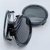 4pcs ABS 74mm ( 69mm I.D) Carbon Fibre Car Wheel Center Caps Rim Hubcaps Centre Cover Wheels Hub Lid Replace Styling Accessories