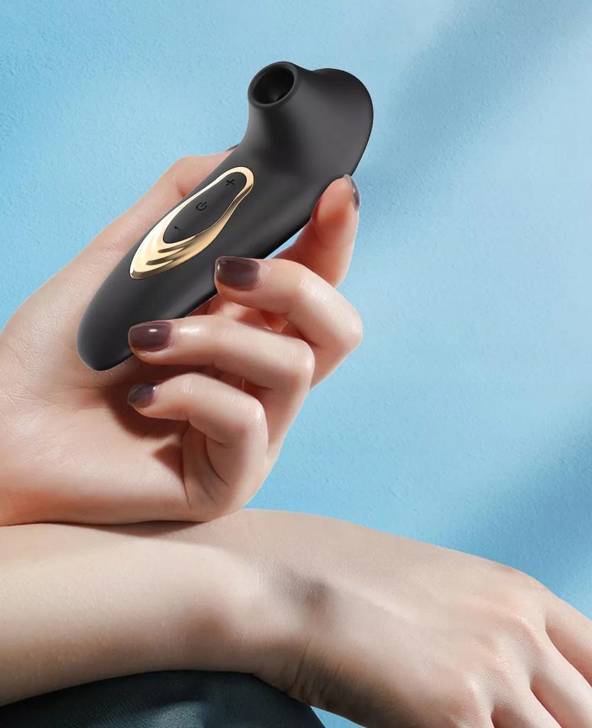 Usb Vacuum Suction Vibrator 10 Vibrations Stimulator For Women Massager