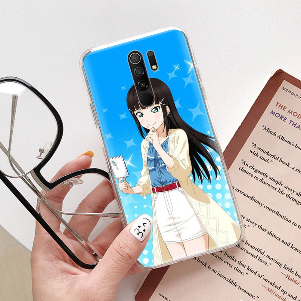 DT27 Dia Kurosawa Case for Samsung A04 A14 A23 A34 A54 M23 M33 M52 M53 Realme 10 9 C30S C35 C55 VIVO Y02S Y21 Y33S Y51 X80 Pro Clear Cover