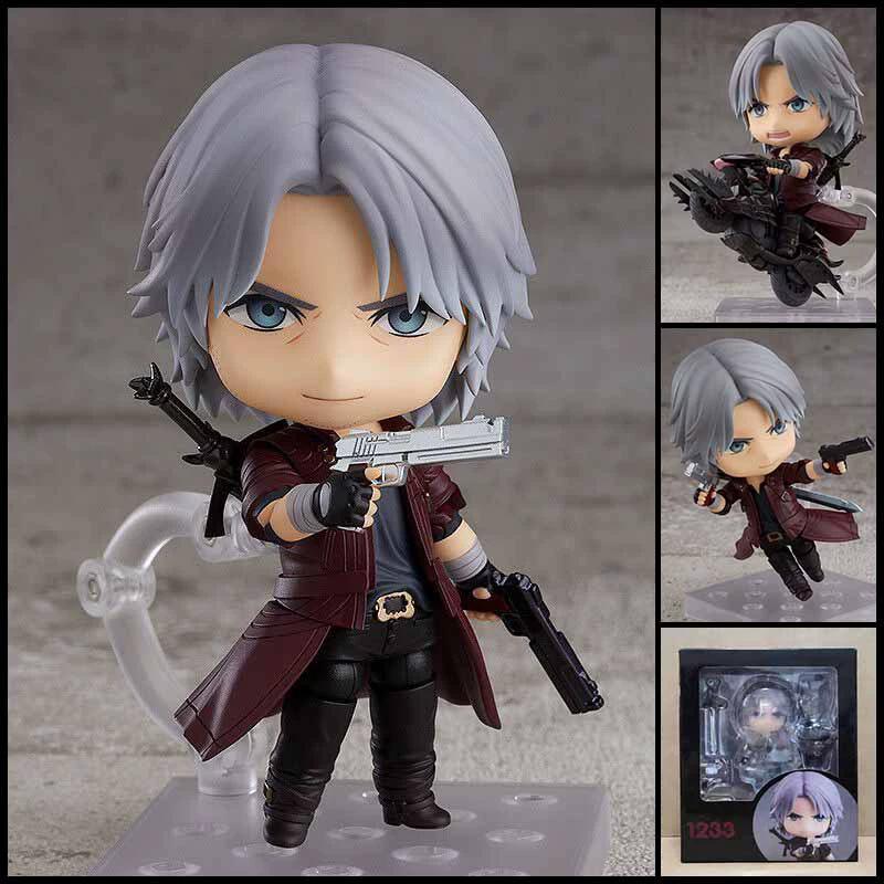 Dante DMC5 Ver. 1233 DEVIL MAY CRY 5 Gelenkige Anime-Puppe Actionfigur PVC-Spielzeug Sammlerfiguren für Geschenke an Freunde