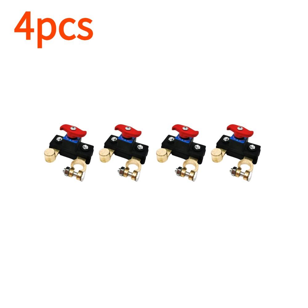 12/24V Car Battery Disconnect Switch Heavy Duty Manual Circuit Breaker Anti-Power Off Universal Car Auto Leakage Protector Tool