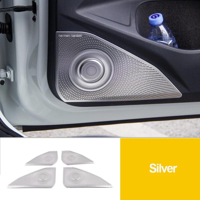 Car styling Door Speaker Audio Trim Cover For Volkswagen VW Golf 8 MK8 -  Loudspeaker Player Sticker Accessories