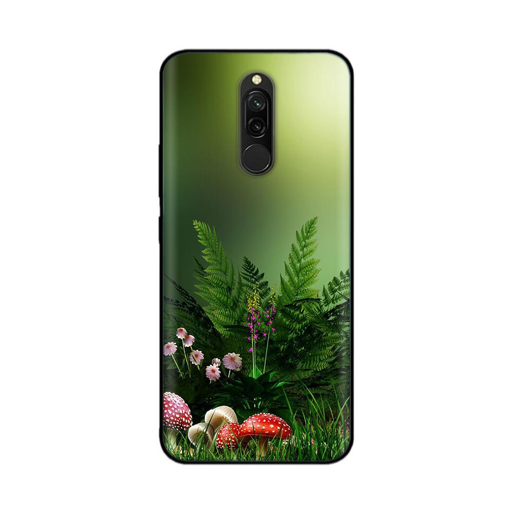 For Xiaomi Redmi 8 Case Redmi8 Painted Back Cover Soft Silicone Phone Case For Xiomi Redmi 8 Hongmi8 TPU Bumper Coque 6.22 Inch