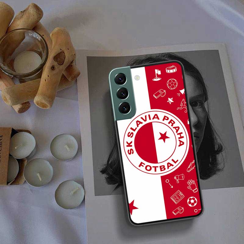 Sk Slavia Praha Czech Republic Phone Case For Samsung A16 A26 A36 A56 Galaxy A02S A12 A52S A13 A23 A33 A53 A54 A34 A24 A14 A22 A