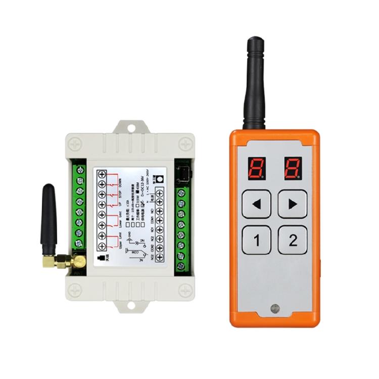 315Mhz/433Mhz Wireless Remote Control for Motor Waterpump 12V-48V 4CH RF Remote