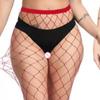 Erotic Pantyhose for Women Costumes Mid with Big Fishnet Stockings Plus Size Tights High Waist Hosiery