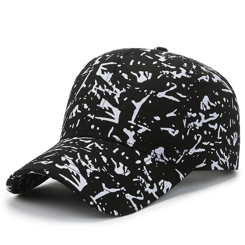 Fashion New Graffiti Women Men Baseball Cap Female Male Breathable Snapback Hats Black Casual Sun Hats Cap For Women Men