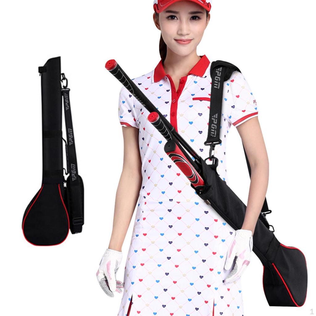 Bag, Portable Golf Clubs Carry Waterproof Dustproof Training Practice Club