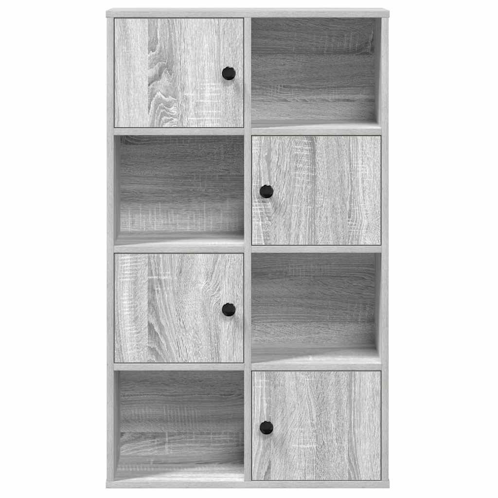 Bookshelf Grey Sonoma 60 x 24 x 101.5 cm Particleboard