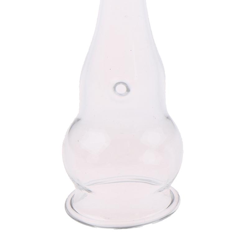 4Pcs/Set Blackhead Removal Glass Pipes Face Pore Cleanser Vacuum Extractor Tube