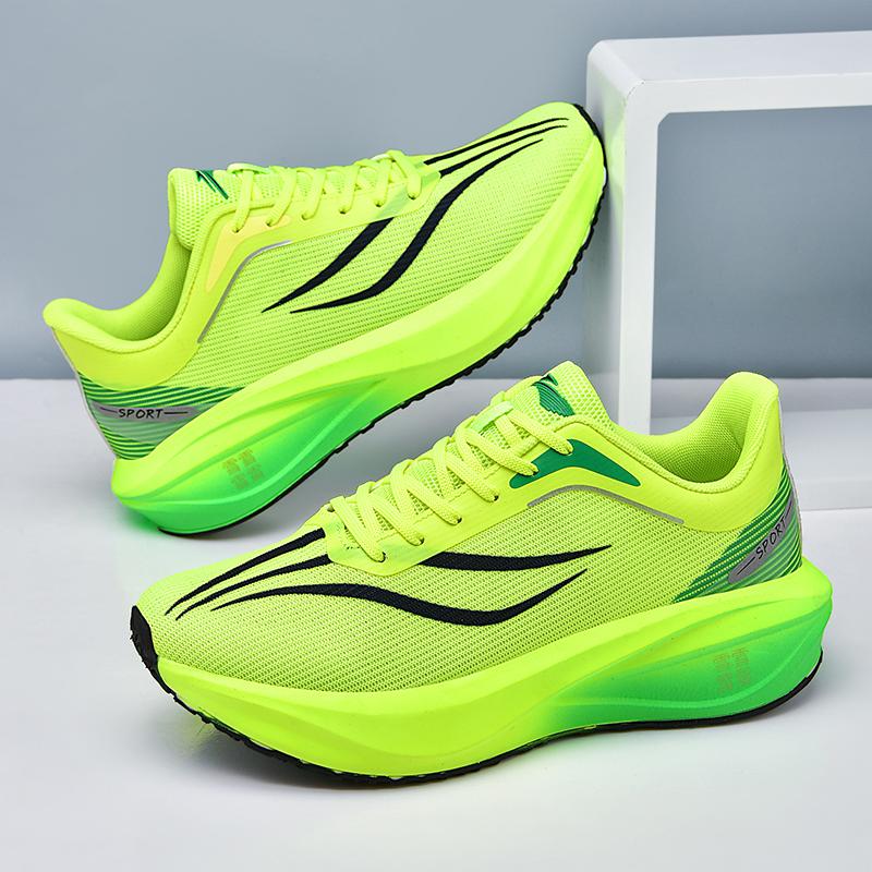 Fashion Outdoor Sneakers For Man Women Hiking Thick Soles Light Weight Breathable Cushion Trainers Jogging Workout Athletic
