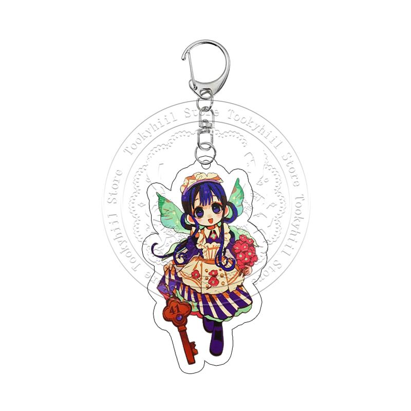 Hanako-kun Cartoon Acrylic Keychain Kawaii Nene Aoi Sousuke Anime Role Characters Collection Acg Pendant Bag Decor Birthday Gift