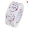 Thank You Stickers Seal Labels Cute Stickers 500Pcs Per Roll Stationery Sticker