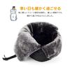 [lapset] Pilot Flight Cap with Mask – Warm Winter Aviator Hat with Fleece Lining for Men & Women, Cold Weather Outdoor Cap